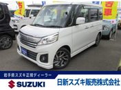 スズキ スペーシア　カスタム ＸＳターボ　２ＷＤ　フルセグナビ　バック