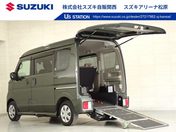 スズキ エブリイワゴン 車いす移動車　５型　リヤシート付
