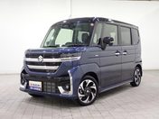 スズキ スペーシア　カスタム ハイブリッドＸＳターボ　ブラック２トーン