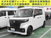 スズキ スペーシア　ベース ＸＦ　２型　ＣＶＴ　ＬＥＤ　衝突軽減ブレ