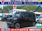 スズキ スペーシア　カスタム カスタム　ＨＹＢＲＩＤ　ＸＳ　ナビ　ＥＴ