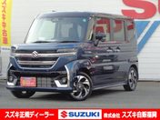 スズキ スペーシア　カスタム ＨＹＢＲＩＤ　ＸＳ　全方位モニター付ナビ