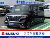 スズキ スペーシア　カスタム ＨＹＢＲＩＤ　ＸＳ　両側電動ＳＤ　ナビ　