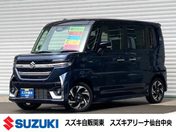 スズキ スペーシア　カスタム　４ＷＤ ＨＹＢＲＩＤ　ＸＳ　４ＷＤ　９インチ全方
