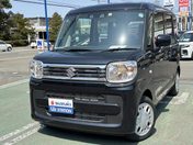 スズキ スペーシア　４ＷＤ ハイブリッドＸ　４ＷＤ　☆ブレーキサポー