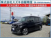 スズキ ソリオ　バンディット　４ＷＤ ＨＹＢＲＩＤ　ＭＶ２型　４ＷＤ　衝突被害