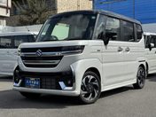 スズキ スペーシア　カスタム ＨＹＢＲＩＤ　ＸＳ　全方位カメラ　９イン