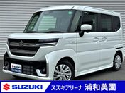 スズキ スペーシア　カスタム カスタム　ＨＹＢＲＩＤ　ＧＳ　衝突警報装