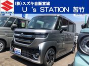 スズキ スペーシア　カスタム ＨＹＢＲＩＤ　ＸＳ　前後衝突被害軽減ブレ