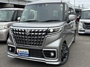 スズキ スペーシア　カスタム　４ＷＤ ハイブリッドＸＳ　４ＷＤ　☆コネクト対応