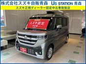 スズキ スペーシア　カスタム　４ＷＤ カスタム　ＨＹＢＲＩＤ　ＸＳターボ　４Ｗ
