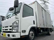 いすゞ エルフ ２ｔ積み標準ロングアルミバン