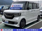 ホンダ Ｎ－ＢＯＸカスタム Ｇ　Ｌターボ　ホンダセンシング　純正大型