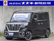 スズキ スペーシア　カスタム カスタム　ＨＹＢＲＩＤ　ＸＳターボ　ナビ