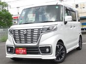 スズキ スペーシア　カスタム カスタム　ＨＹＢＲＩＤ　ＸＳ　ナビ　ドラ