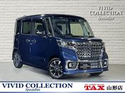 スズキ スペーシア　カスタム　４ＷＤ ハイブリッドＸＳターボ　４ＷＤ　純正８型