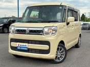 スズキ スペーシア　４ＷＤ ハイブリッドＸ　４ＷＤ　☆純正ワイドナビ