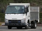いすゞ エルフ ２ｔ　全低床　１０尺　アルミブロック