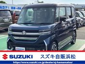 スズキ スペーシア　カスタム ＨＹＢＲＩＤ　ＸＳターボ　全方位モニター