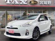 トヨタ アクア Ｇ　車輛評価４．５点／モデリスタフルエア