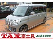 スズキ スペーシア ６６０　カスタム　ＸＳ　　ガンメタリック
