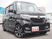 ホンダ Ｎ　ＢＯＸ　カスタム Ｇ・Ｌ　左側電動スライドドア　社外ディス