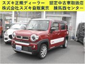 スズキ ハスラー ＨＹＢＲＩＤ　Ｘ　ＣＶＴ　衝突軽減　全方
