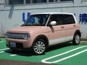 スズキ アルト　ラパン Ｘ　ＦＦ　ＣＶＴ　Ｂカメラ付きナビ　衝突