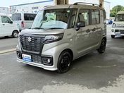 スズキ スペーシア　ベース ＸＦ　２型　衝突被害軽減ブレーキ　片側電