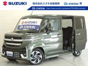 スズキ スペーシア　カスタム　４ＷＤ カスタム　ＨＹＢＲＩＤ　ＸＳターボ　フル