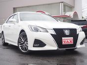 トヨタ クラウン　セダン　ハイブリッド アスリートＳ　禁煙車　メーカーナビ　バッ