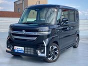 スズキ スペーシア　カスタム ＨＹＢＲＩＤ　ＸＳ　全方位ナビ　ＲＯＣＫ