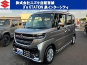 スズキ スペーシア　カスタム カスタム　ＨＹＢＲＩＤ　ＧＳ　２ＷＤ　純