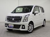 スズキ ワゴンＲ　スティングレー ハイブリッドＸ　パール！走行１．４万ｋｍ