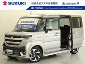 スズキ スペーシア　カスタム　４ＷＤ カスタム　ＨＹＢＲＩＤ　ＸＳターボ　フル