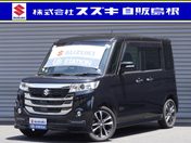 スズキ スペーシア　カスタムＺ カスタムＺターボ　ナビ　バックカメラ　両