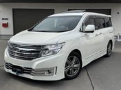 日産 エルグランド ライダー　黒本革シートパワーシート