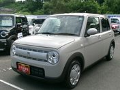 スズキ アルト　ラパン　４ＷＤ Ｌ　５型　フルタイム４ＷＤ　ＣＶＴ　衝突