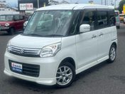 スズキ スペーシア Ｘリミテッド　雹害車　ナビ　スライドドア