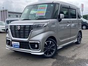 スズキ スペーシア　カスタム　４ＷＤ カスタム　ＨＹＢＲＩＤ　ＸＳターボ　ナビ