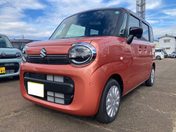 スズキ ワゴンＲ　スマイル　４ＷＤ ＨＹＢＲＩＤ　Ｓ　４ＷＤ前後被害軽減ブレ