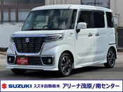 スズキ スペーシア　カスタム　４ＷＤ ＨＹＢＲＩＤ　ＸＳターボ　４ＷＤ　ナビ／
