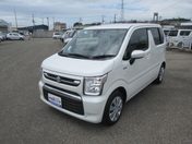 スズキ ワゴンＲ　４ＷＤ ＨＹＢＲＩＤ　ＦＸ－Ｓ　４ＷＤ　衝突被害