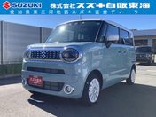 スズキ ワゴンＲ　スマイル ＨＹＢＲＩＤ　Ｘ　８インチナビ　後席両側