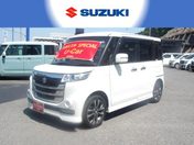 スズキ スペーシア　カスタムＺ カスタムＺターボ　ナビ　バックカメラ　両