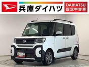 ダイハツ タント　ファンクロス ファンクロスターボ　１オーナ　９インチデ