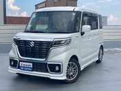 スズキ スペーシア　カスタム ＨＹＢＲＩＤ　ＧＳ　Ｄオーディオ　Ｂカメ