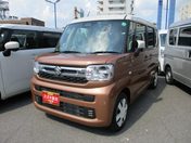 スズキ スペーシア ＨＹＢＲＩＤ　Ｘ　禁煙元試乗車　９インチ