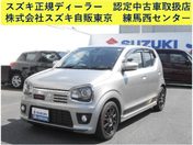 スズキ アルト　ワークス ワークス　５ＡＧＳ　ＨＩＤ　衝突軽減ブレ