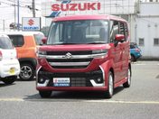 スズキ スペーシア　カスタム カスタム　ＨＹＢＲＩＤ　ＧＳ　片側電動ス